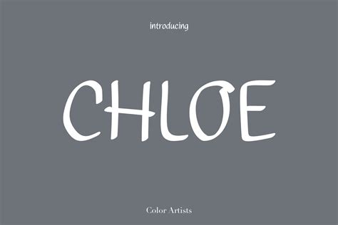 chloe font|chloe in different fonts.